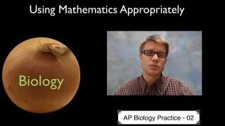 AP Biology Practice 2  Using Mathematics Appropriately [upl. by Endora]