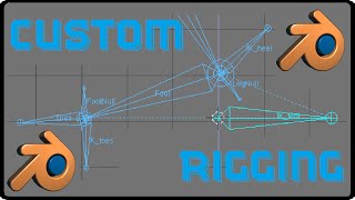 Create Rigging Armatures amd Bones for Animation in Blender Tutorial  Zero 2 Hero Series 272 273 [upl. by Sirk]