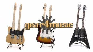 Gear4music Double Neck Guitars [upl. by Tollmann]