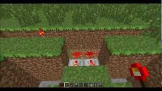 Minecraft  Hidden tripwire floor trap tutorial  Works in 13 [upl. by Aisor801]