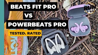 Beats Fit Pro vs Beats Powerbeats Pro Which Beats buds are best for running [upl. by Ggerg]