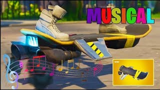 Como CREAR AERODESLIZADOR MÚSICAL en FORTNITE SALVAR EL MUNDO [upl. by Cutcheon]