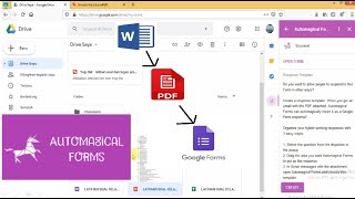 Cara Mengubah Soal Word atau PDF Menjadi Bentuk Google Form  Automagical Forms [upl. by Symons]