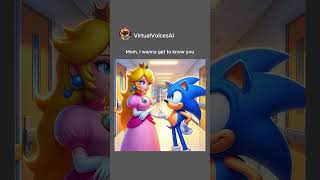 Princess Daisy Stole Sonic From Princess Peach Part 2 mario memes [upl. by Nirroc309]