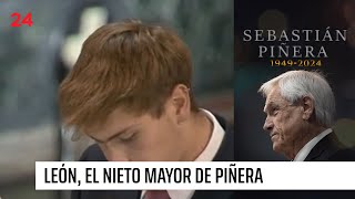 León el nieto mayor de Piñera quotEstoy orgulloso de tener a Sebastián como abueloquot  24 Horas TVN [upl. by Deny]