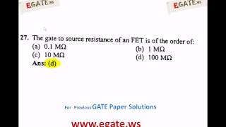 40 Multiple Choice Questions on FET Part  2 [upl. by Nyltiak]