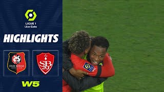 STADE RENNAIS FC  STADE BRESTOIS 29 3  1  Highlights  SRFC  SB29  20222023 [upl. by Naimerej]