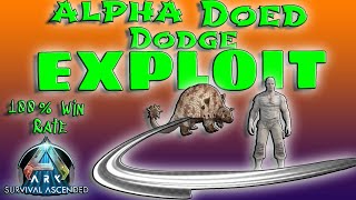 Alpha Doed Dodge EXPLOITCHEESEHACK  Always Win [upl. by Leftwich]