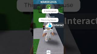 Pranking people roblox shorts bloxburg shortsfeed [upl. by Anyal]