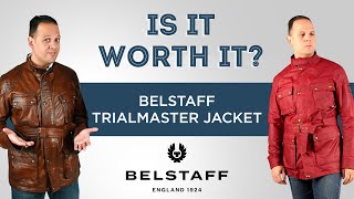 Belstaff Trialmaster Jacket Is It Worth It British Waxed Cotton amp Leather Motorcycle Jacket Review [upl. by Laughton]