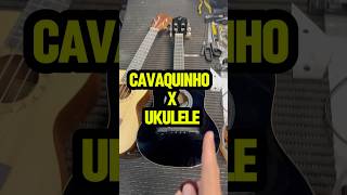 Ukulele é igual cavaquinho [upl. by Hgielsa]