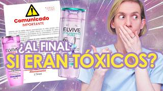 SHAMPOO MORADO DE ELVIVE ¡Loreal lanzó un comunicado  Estudios de seguridad ¿SON TÓXICOS [upl. by Burny275]