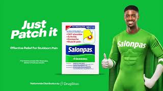 Salonpas TVC 6 secs  Patch Application [upl. by Odericus664]