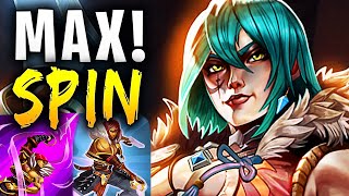 Caspian Spin To Win Max Movement  Paladins Gameplay Build [upl. by Acisseg]