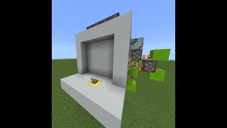 tutorial IMPROVED 4x4 Piston Door  Minecraft Bedrock [upl. by Tome730]