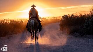 Wild West Cowboy Western Music with Rocky Mountain Travel Scenery of the American West [upl. by Richarda230]