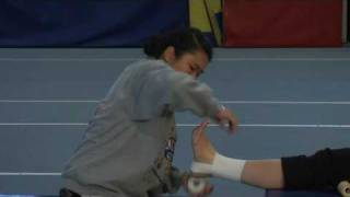 Fitness amp Exercise  How to Tape a Sprained Ankle [upl. by Noelopan]