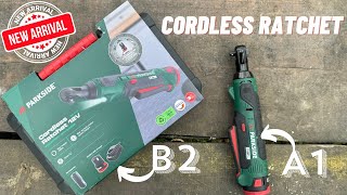 NEW TOOL Parkside PAR 12V B2 cordless ratchet Review and comparison with the older model [upl. by Evilc]