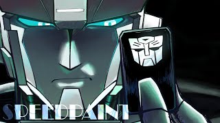 SPEEDPAINT ✦ PROWL TF IDW [upl. by Claudetta715]