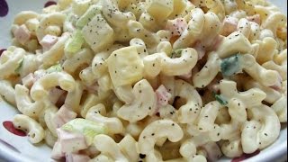 HOW TO MAKE MACARONI SALAD MAYONNAISE [upl. by Mcknight88]