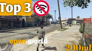 Top 3 best Open world games under 200mb in android top3games seo [upl. by Naruq]