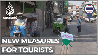 Thailand COVID19 restrictions New measures for tourists due to Omicron [upl. by Niawd]