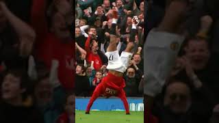 Nanis ICONIC celebration at Man Utd 🤸 [upl. by Oralla595]