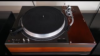 Technics SL1100AC DirectDrive Turntable w SME 3009 SII Tonearm 19751977 [upl. by Croydon147]