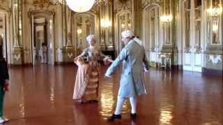 Dança antiga de Corte  Palácio de QueluzPortugal [upl. by Paolo266]