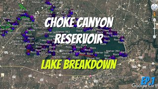 Choke Canyon Lake Breakdown  Change the way you fish with these tools [upl. by Idoj]