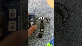 Review Bluetooth Receiver youtubeshort bluetooth receiver shorts bluetoothspeaker [upl. by Sherline]