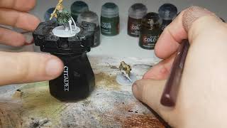 How i paint midlate war Fallschirmjäger using contrast paints [upl. by Yrred]