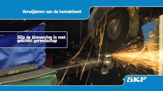 SKF  Montageprocedure van de nieuwe homokineet VKJA 3867 Toyota Avensis 18 [upl. by Tsugua]