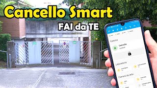 Aprire il Cancello con il tuo Telefono  Cancello SMART fai da te SENZA modifiche allimpianto [upl. by Atekihc]