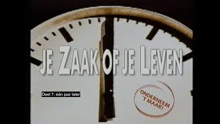 Je zaak of je leven 7 1 jaar later [upl. by Karlen]