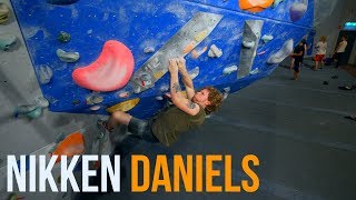 MATCHING GNARLY CRIMPS  With Nikken Daniels [upl. by Anitsahs]