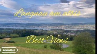 Best Views Of Langnau am Albis Switzerland [upl. by Nedac]