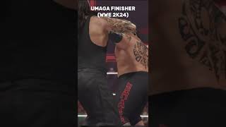 Umaga Finisher wwe2k24 [upl. by Mishaan814]