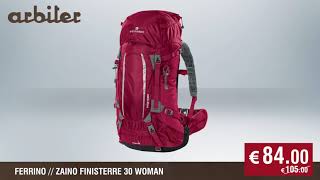 Arbiter  Ferrino  Zaino Finisterre 30 woman [upl. by Eniamrahs]