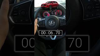 2022 Acura RDX ASpec 060 Test  20L 4cyl Turbo  10 Spd Auto  AWD  272hp  280 lbft  shorts [upl. by Marrissa]