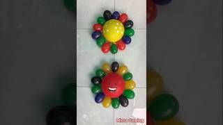 Smile Red vs yellow Polkadot balloons water colorful [upl. by Leopoldine572]