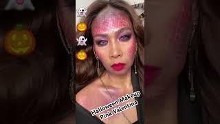 Halloween Makeup Pink Valentina Halloween shorts kendengismylife makeup [upl. by Francklin19]