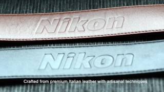 Nikon 100th Anniversary Premium Camera Strap Quick Review w Nikon D800e amp Nikkor 105mm 28G [upl. by Oidacra]