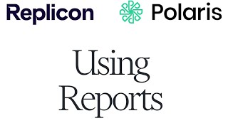 How to Use Reports in Replicon and Polaris [upl. by Lhamaj]