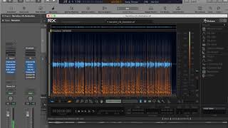 Logic Pro X Izotope RX External Editor and Varispeed [upl. by Drawe]