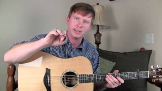 Red Haired Boy on Guitar Free Bluegrass Flatpicking Lesson [upl. by Eldridge957]