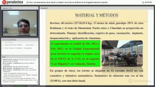 Perulactea EnVivo Zinc Orgánico y Clorhidrato de Zilpaterol en el Engorde de Ganado Bovino [upl. by Eisen55]