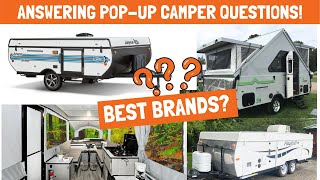 Top Pop Up Camper Brands [upl. by Angle]