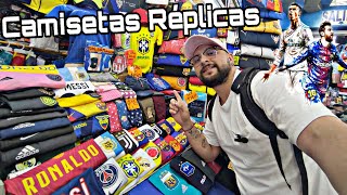 El Mercado de CAMISETAS de Fútbol RÉPLICAS en Quito 🇪🇨 [upl. by Lattie]