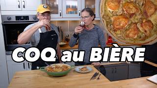 Before Coq au Vin  There Was Coq à la Bière Recipe [upl. by Dyob882]